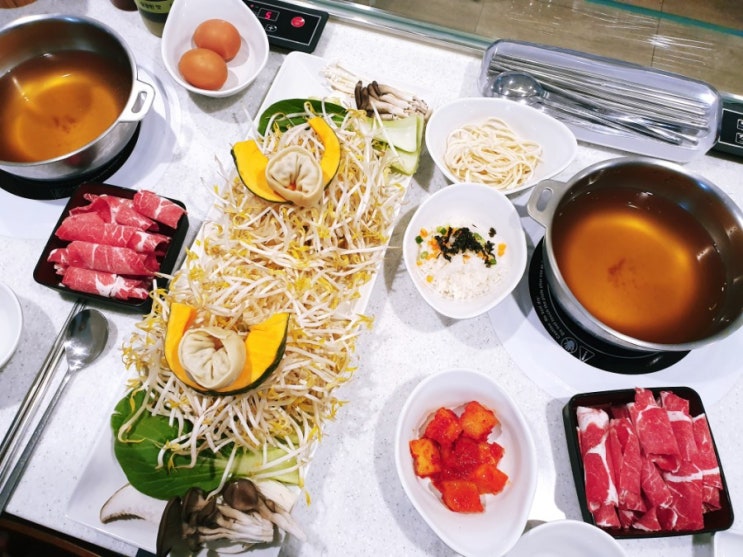  평택뉴코아맛집- 1인샤브샤브 전문점 샤브문
