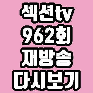섹션tv 연예통신 노엘 갤러거 봄밤 잔나비 962회 재방송 다시보기 방송시간 편성표