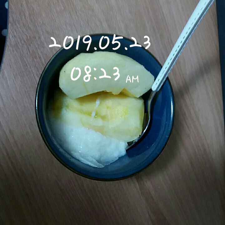  2019.5.23.목요일~24.금요일 식단 (수미네반찬 애호박찌개 만들기/수정과맛에 빠졌음)