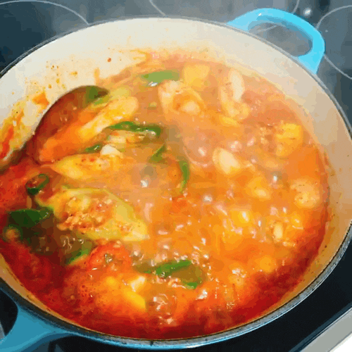  수미네반찬 애호박찌개 - 돈스파이크도 무릎 탁! 치게 만드는 돼지고기 목살 애호박 찌개