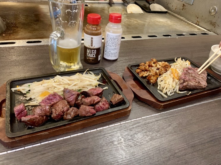  후쿠오카 철판 구이 맛집_텐진호몬_일본 여행