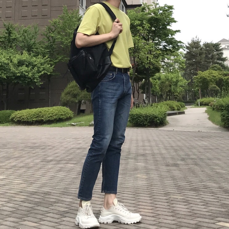  [후기] 허벅돼에게 추천하는 "모드나인 Weekend Blue - MOD4 crop"