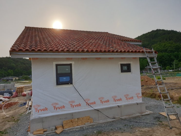  2019년 5월 경남 창녕군 계성면 쏘렌토기와 전원주택 시공사진
