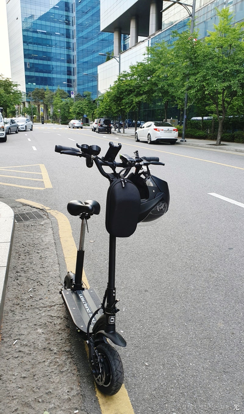 전동킥보드 스쿠터 사용후기 미니모터스 뉴듀얼트론 H29E : 네이버 블로그