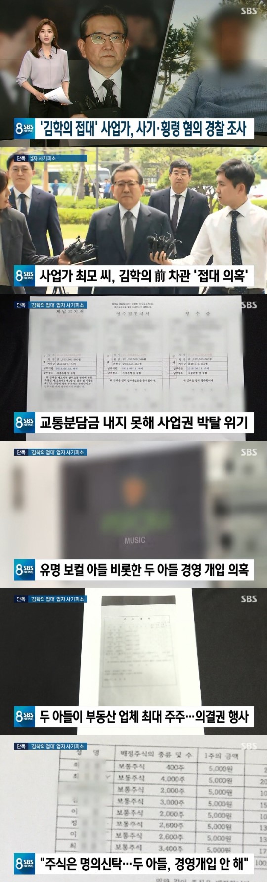 유명 밴드 보컬, '김학의 접대' 父 회사 경영 개입 의혹 '최대 주주' 