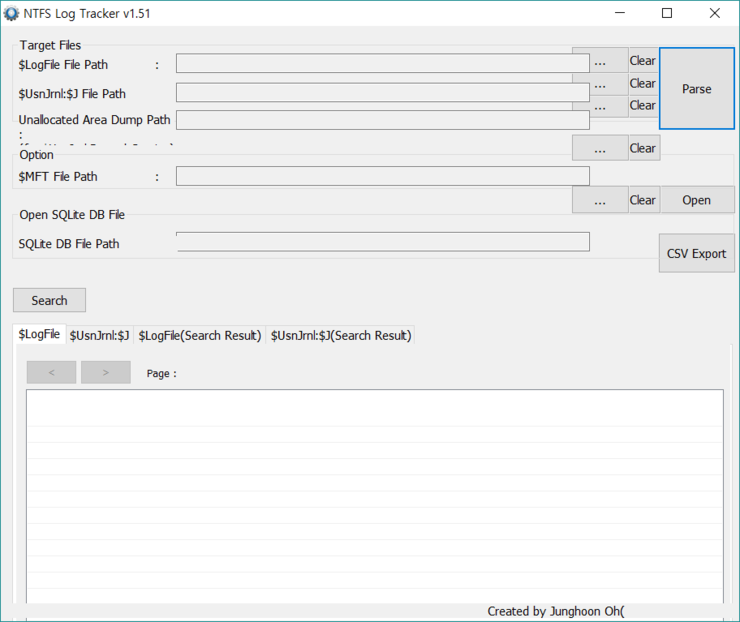  Windows 아티팩트 분석 1 : 파일시스템 로그 분석 (NTFS Log Tracker + SQLite Expert)