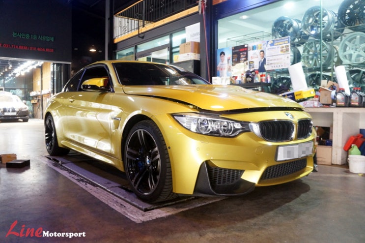  BMW M4 컨버터블 모튤 300V 트로피 , 페로도 5.1브레이크액, 미쉐린 PS4S 타이어교환