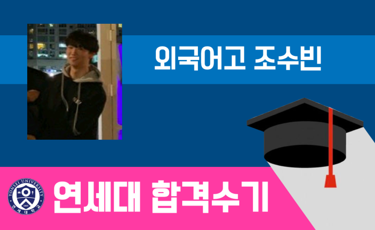  2019 연세대 국제학부 합격 - 조수빈