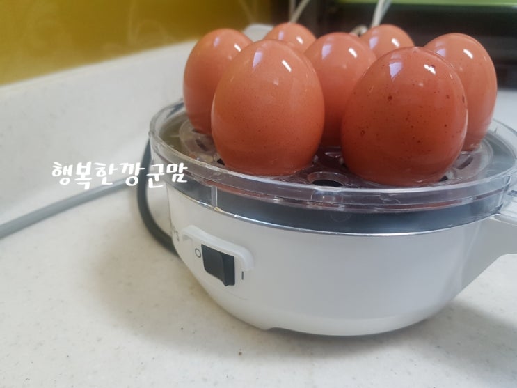  계란삶는법 몰라도되 크룹스 에그스티머만 있으면~~