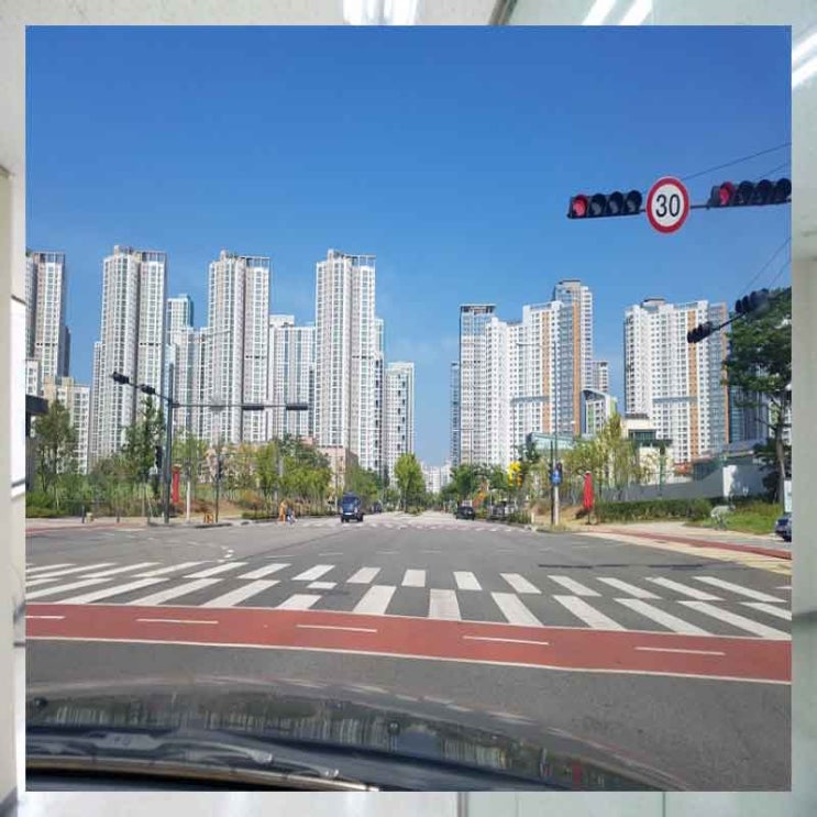  초보연수 인천도로연수 차많은 도로 걱정없네요!