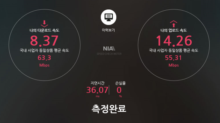  KT 데이터쉐어링 vs Delive 스마트광랜세이브 wifi 인터넷속도 비교