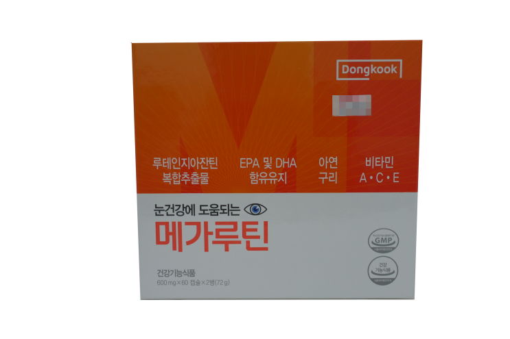  <미소팜>메가루틴,동국제약,루테인,지아잔틴,EPA,DHA,비타민A,비타민C,비타민E,아연,구리,눈건강도움