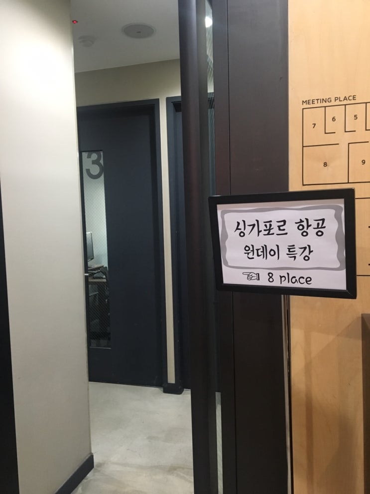  [친절한 하림쌤] 싱가포르항공 원데이특강 후기(2019.5.24)