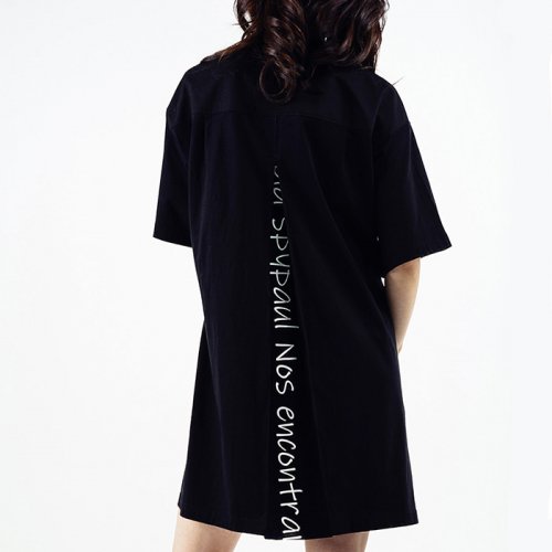  [특가] 25% 할인! SPYPAUL (스파이폴) INVERTED PLEATS ONEPIECE -BLACK-