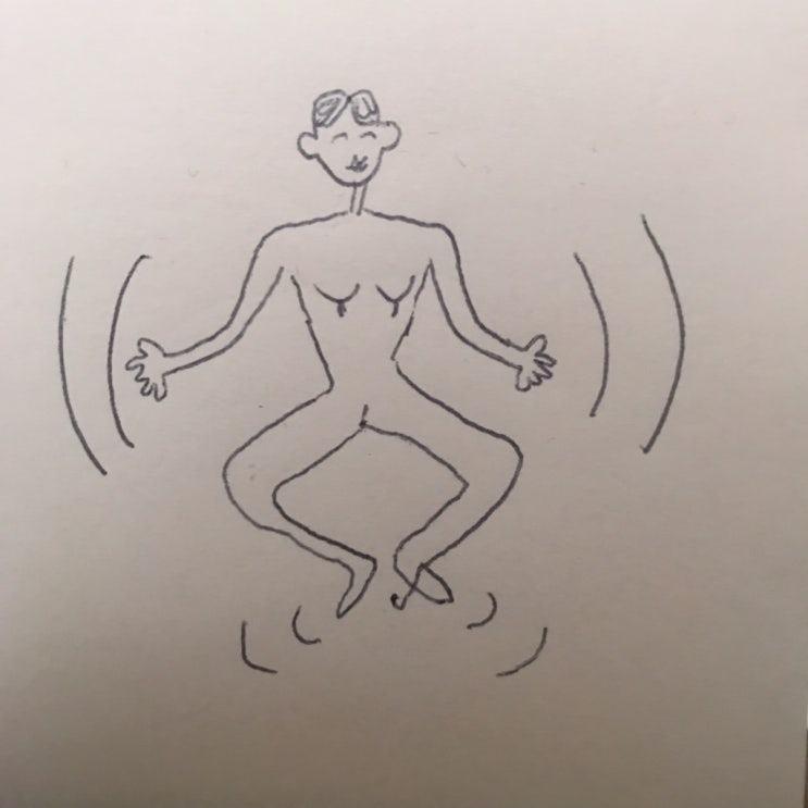  13 of May,2019 영국워홀 Skinny Dipping 후기 (부제 : 나체수영이 적성에 맞는 허재)