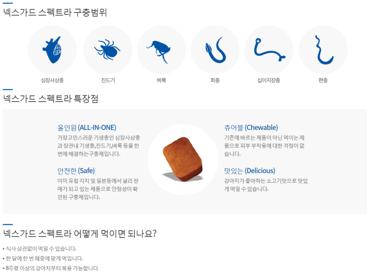  넥스가드 스펙트라-울산 동물약국 우리약국