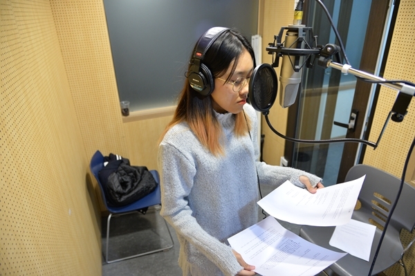  성우학과 성우의 꿈 이룰 수 있는 곳!