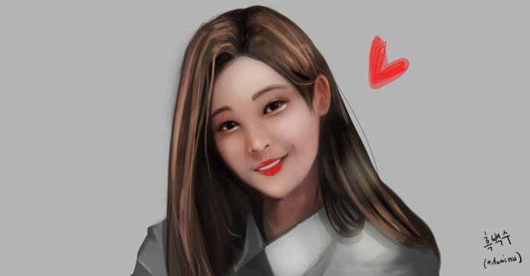 모모랜드 연우 팬아트 그려봤어요