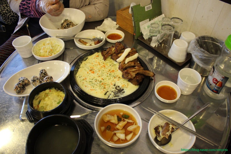  금오동 맛집 호서쪽갈비 치즈쪽갈비 맛나네요