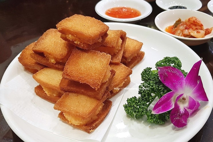  디지털미디어시티역 점심맛집, DMC역 아리산채 멘보샤 반함!