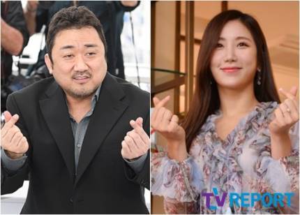 마동석 "곧 장가간다" vs 소속사 "내년 결혼 NO" 합의 못한 예정화 마동석 "곧 장가간다" vs 소속사 "내년 결혼 NO" 합의 못한 예정화