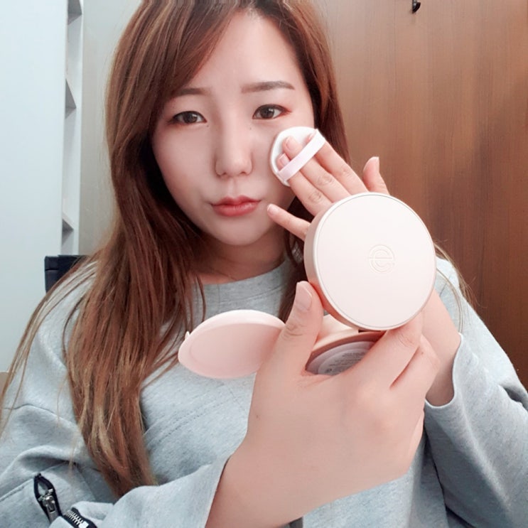  롭스쿠션 DPC 핑크아우라 커버쿠션 사용 후기!