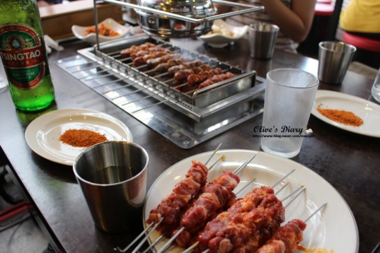  수요미식회 에 소개된 대치동 미쓰 양꼬치 야외 테라스 분위기 UP