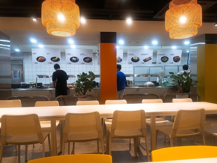  죽전 휴게소, 먹을테면 먹어봐 자율배식 식당