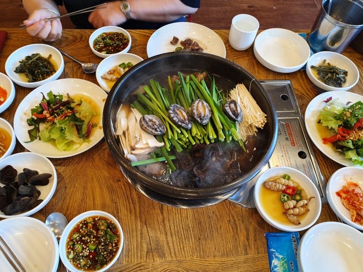 제주오리 능이버섯오리백숙 아라동맛집 작은바람 솔직후기