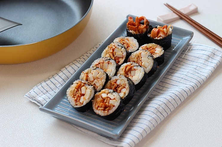  김신영 오징어김밥 닥터하우스 네오 프라이팬으로 맛있게 만들었어요