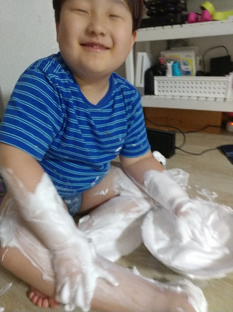  슬라임만들기