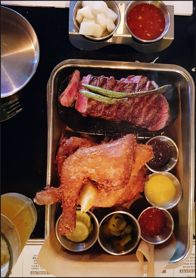 파주시청 맛집 야들리애플레이트 : 치맥하기 딱 좋았던 곳!