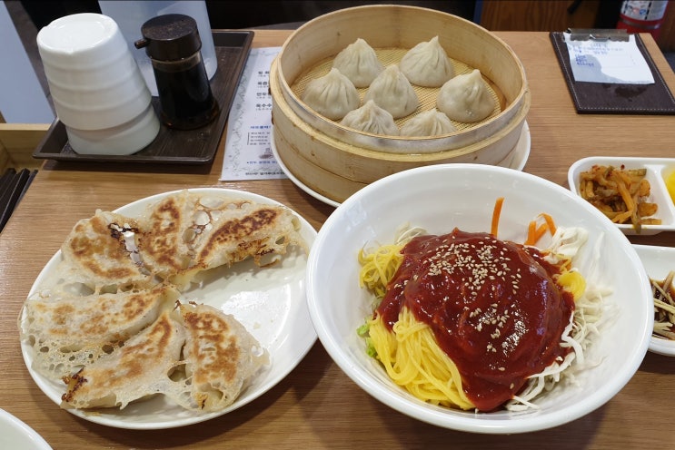  생활의달인 맛집 빙화만두집 만두와 중국식쫄면