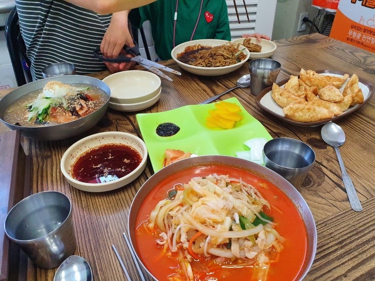 서귀포 쇠소깍근처 제주짬뽕맛집 유달식당 고고