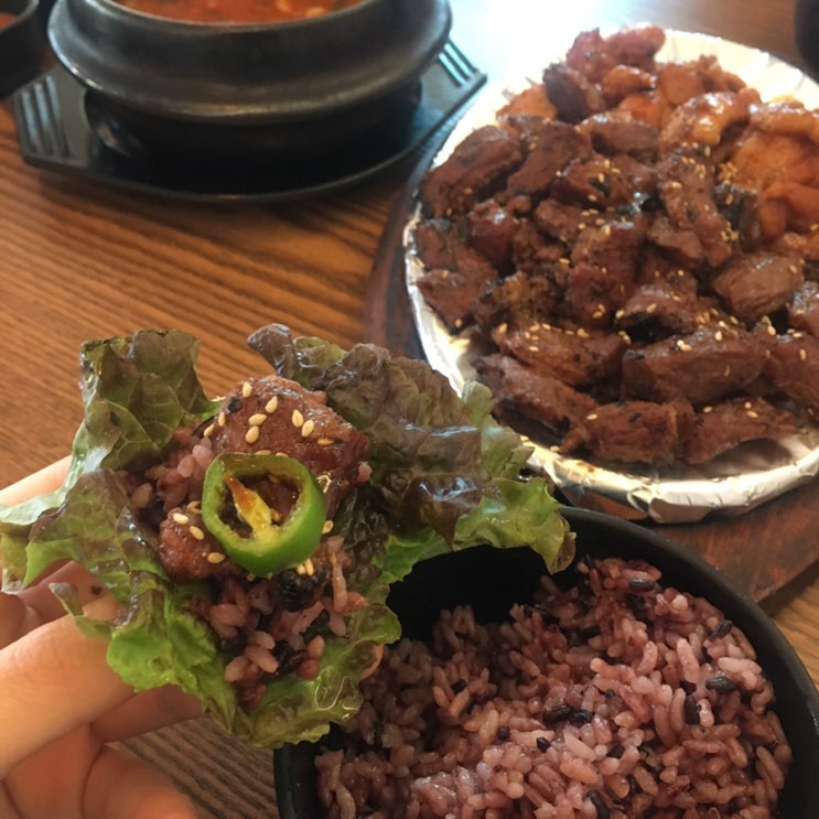  충남대맛집, 연탄석쇠구이 훈불
