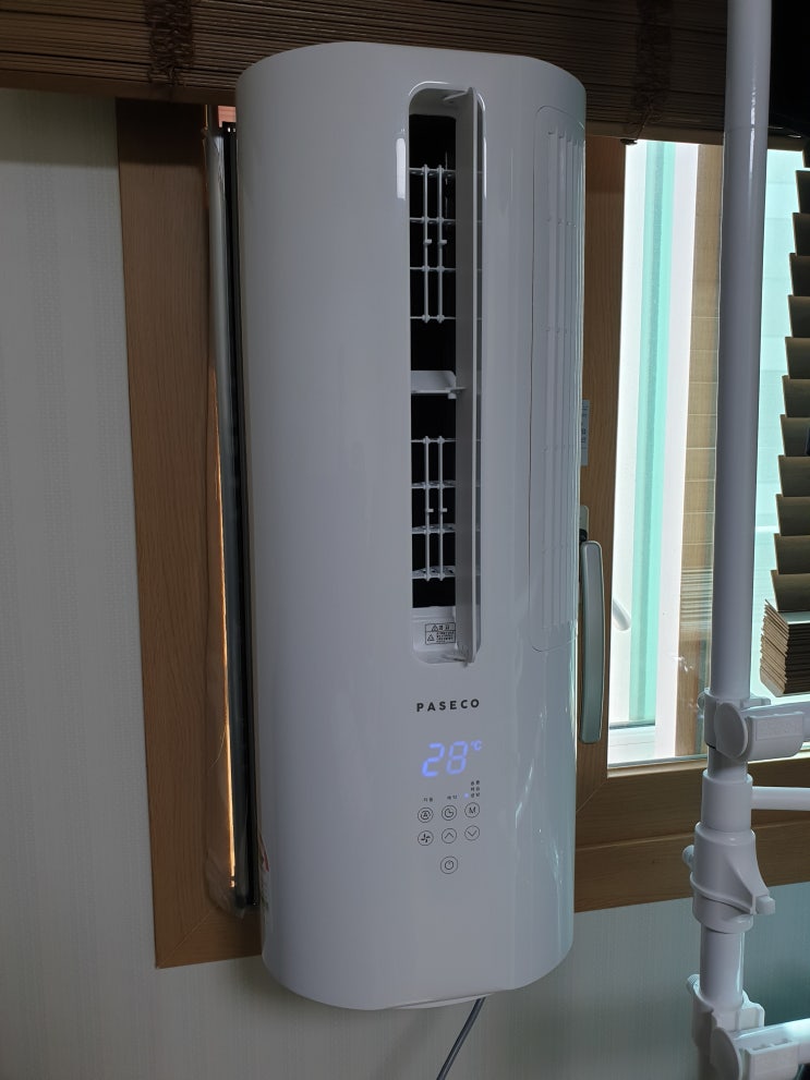  파세코 창문형 에어컨 PWA-2100W 자가설치 후기