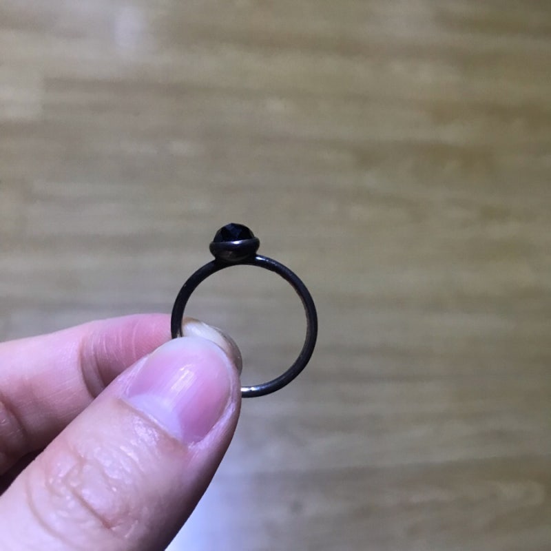 녹슨 반지 원상복구 시키기