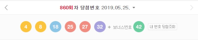 로또 860회 당첨번호, 1등 당첨 지역은 도대체 어디?