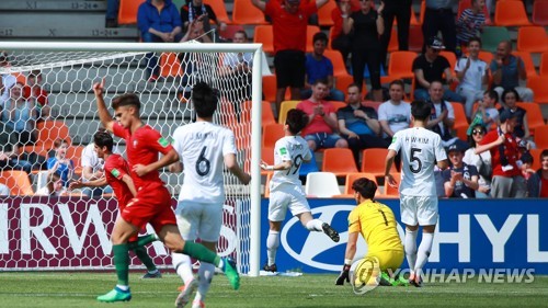  한국 vs 포르투갈 0:1로 아쉽게 패배