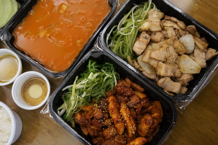  천안 배달맛집 마스터통삼겹 김치찌개까지 너무 맛있음