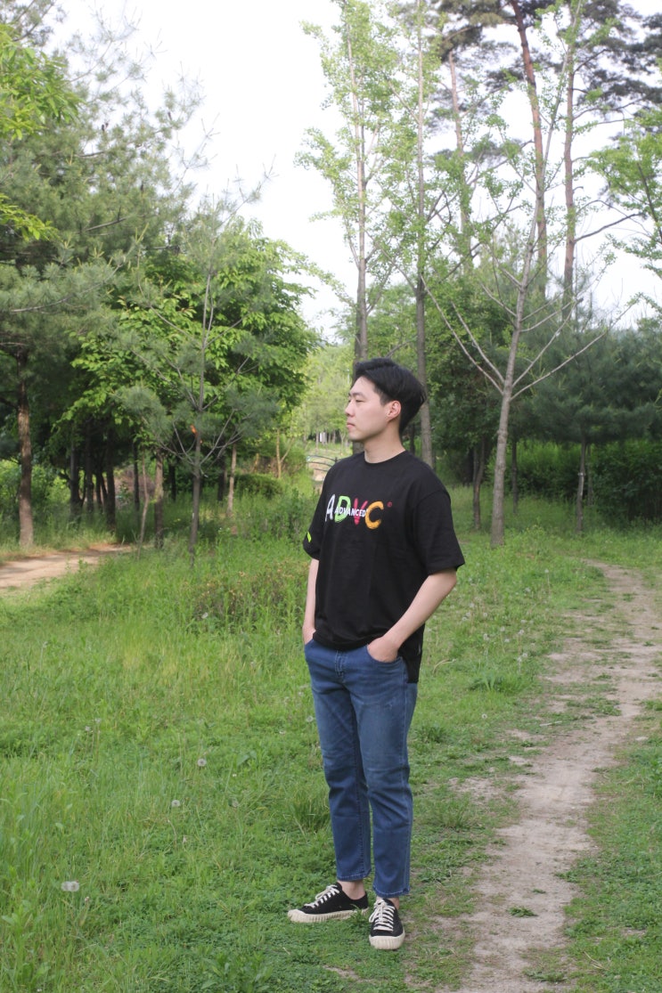  남자반팔티 TBJ 가볍게 입기 좋은 라이관린티셔츠!