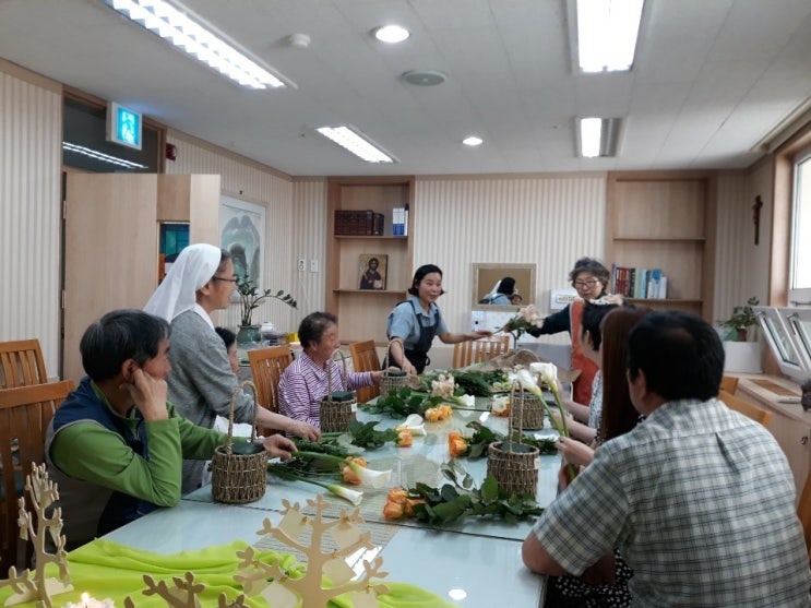  익산성모호스피스병동 사별가족 원예요법