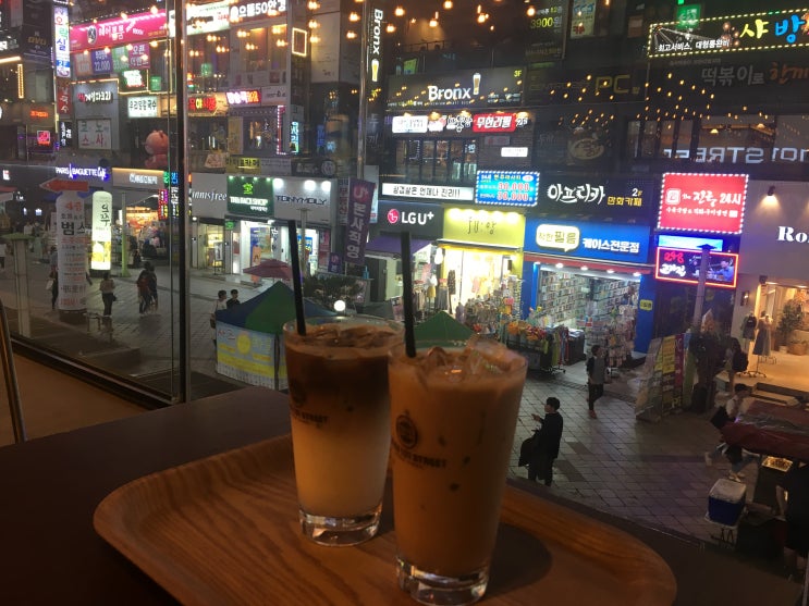  [분당] 서현역 카페 101 스트리트는 새벽 2시까지 하더라