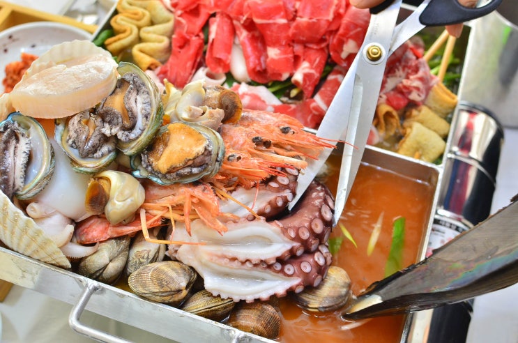  갯벌식당 인생 최고의 황제해물샤브를 만나요 