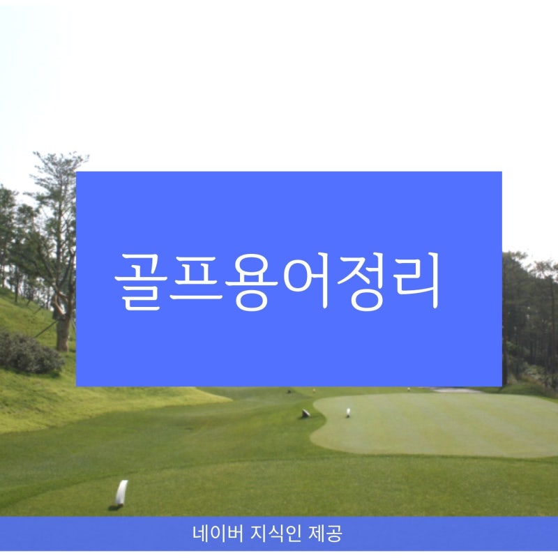 골프 용어정리 : 네이버 블로그 골프 용어정리 : 네이버 블로그