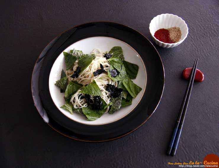  이상민 들기름국수 만드는법 맛소감 함께~