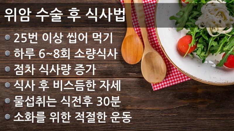 서울요양병원에서 위암 수술 후 관리가 필요한 경우