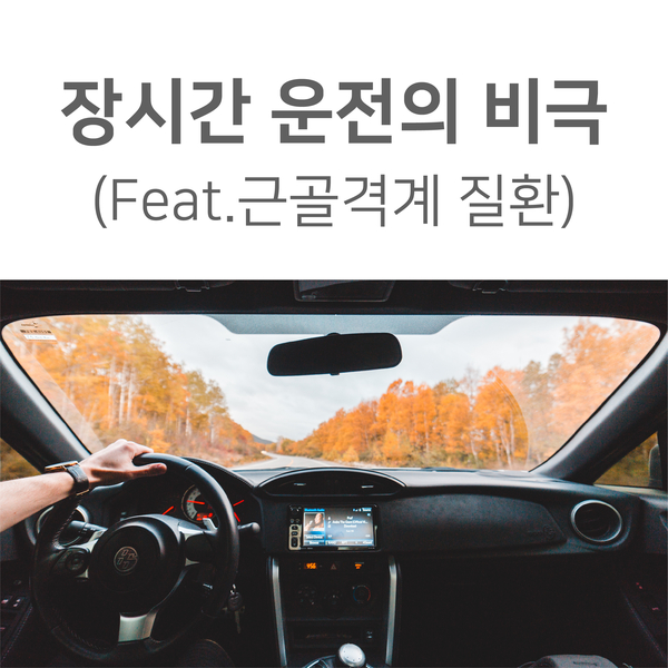  [근골격계 질환] 장시간 운전의 비극(Feat. 근골격계 질환의 종류)