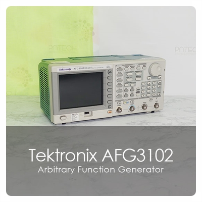 중고계측기 판매 매입 렌탈 Tektronix 텍트로닉스 AFG3102 Function Generator 펑션 제네레이터 교정대행 수리 계측기임대