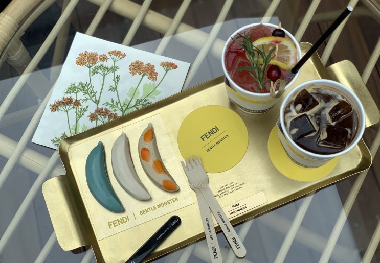  젠틀몬스터 펜디 카페, 가로수길 핫한 젠틀펜디 CAFE